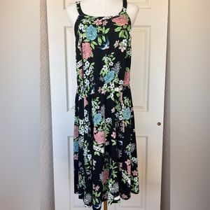 Torrid Brand Women’s High Low Cotton Floral Dress Size‎ 4
